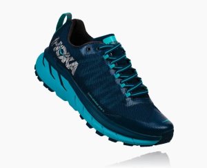 Hoka One One Women's Challenger ATR 4 Running Shoes Navy/Blue - AU ILZS